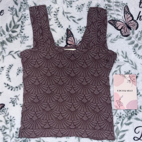 Square neck top - Picture 2 of 3